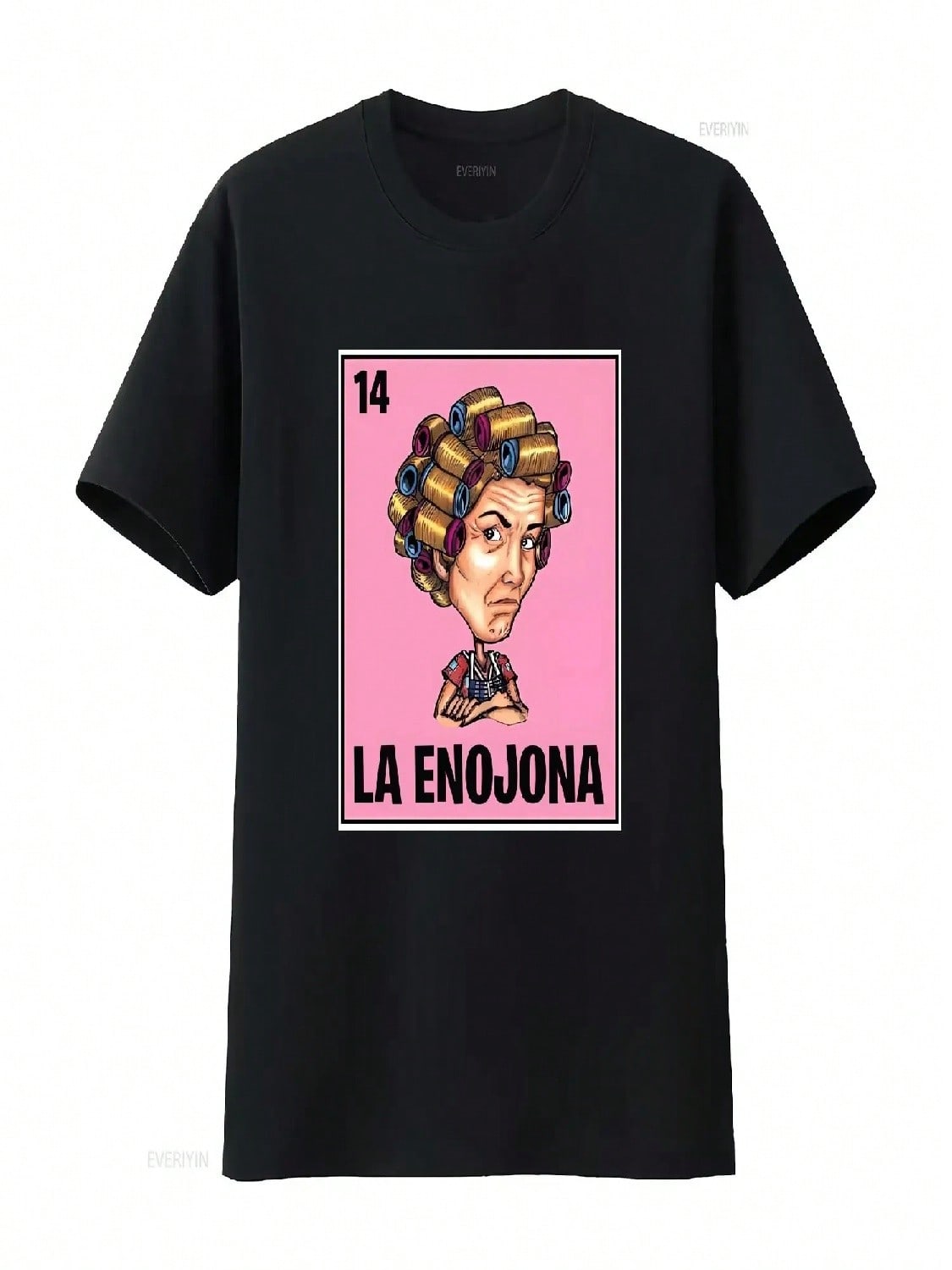 La Enojona Dona Florinda Chilindrina Chavodel8 Funny Mexican Loteria T Shirt Vintage Washed Stretched Streetwear S разноцветный