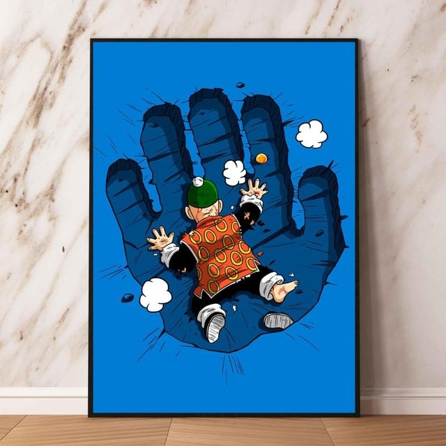 Dragon Ball Wukong Modernes Heimposter, Spielzeug-Comics für Kinder