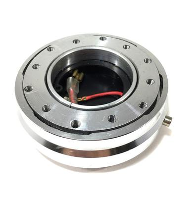 Quick Release Steering Boss, Slim Type, 25mm, Detachable, Anti-Theft, Universal Fit (Silver)