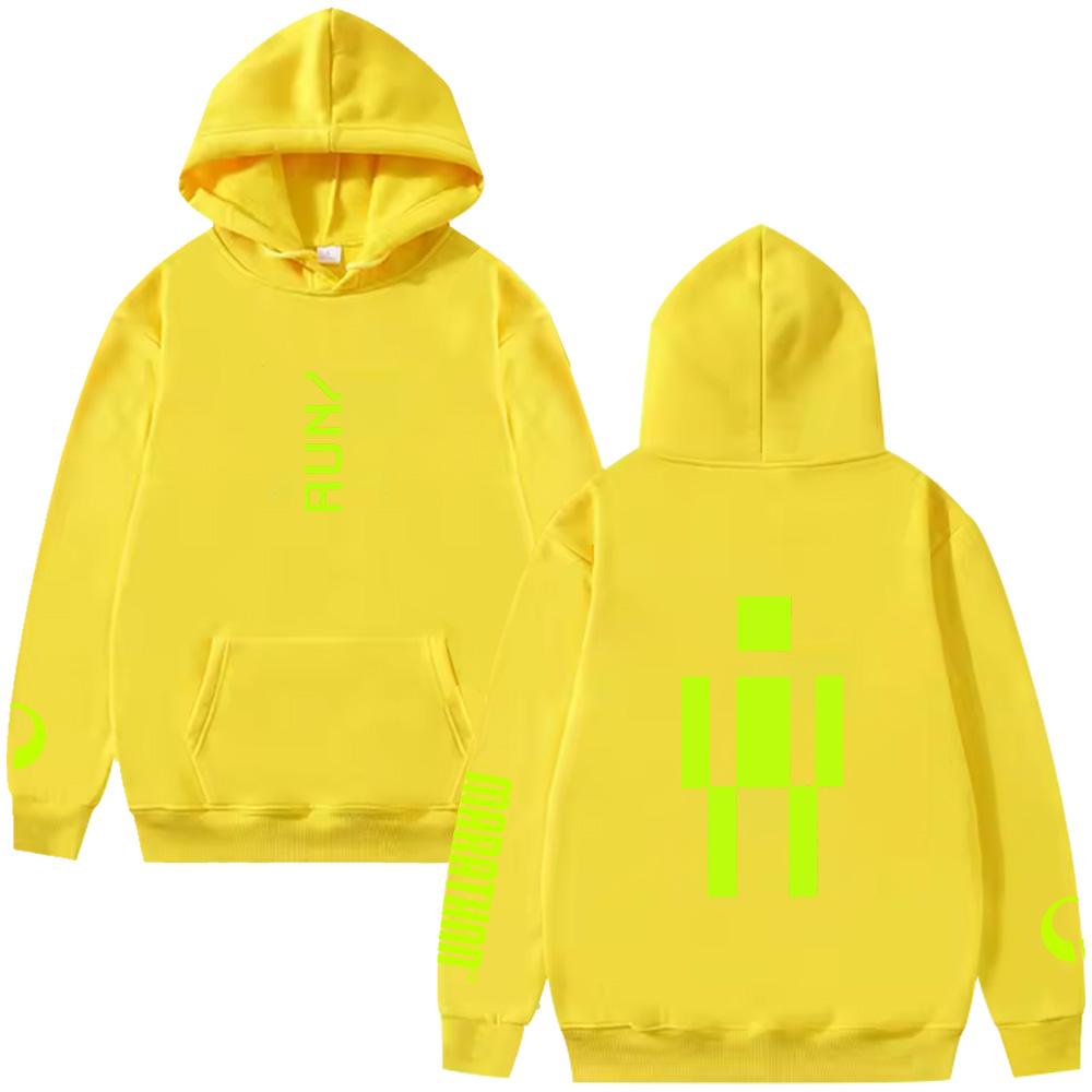 Felpa da Corsa Marathon Gioco Marathon Abbigliamento Grafico Trendy Donna Uomo Manica Lunga High Street Felpe Pullover Casual