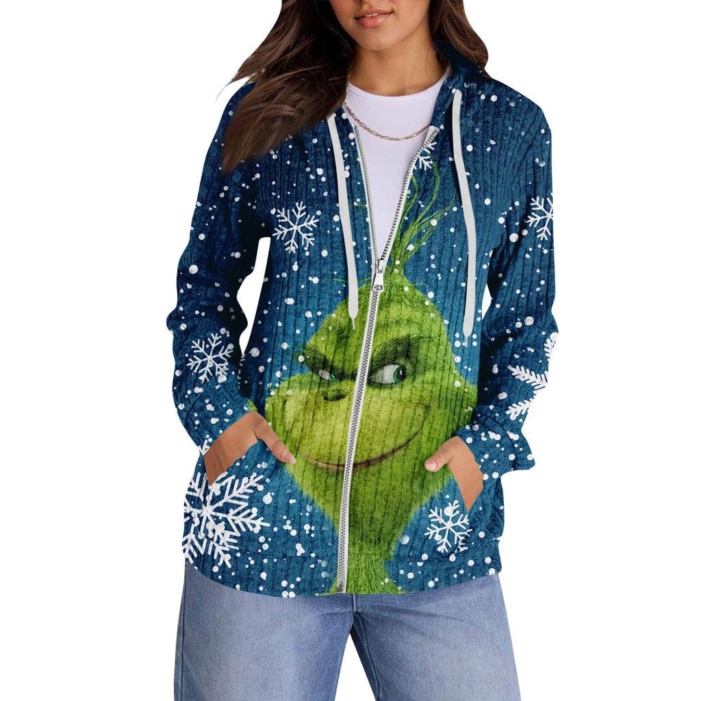 Mikiny pro ženy Trendy topy Ležérní Podzimní Móda Mikina s dlouhým rukávem S kapsami Svetr Lehký