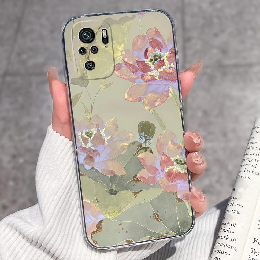 Cute Kitten Phone Case For Redmi Note 10 9 8 7 6 5A Pro 9T 8T 7S 10Lite Soft Casing Screen Protector Top Quality Dustproof Shell For Redmi Clear Cover