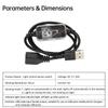 DC 3.7V-24V Light Sensor Switch USB Wire Day/Night Auto-On Light Sensor Cable for Home Security And Lighting Automation