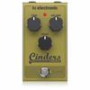 Tc Electronic Analog Overdrive Pedal, Analog Circuit, Picking Nuance Response, Tube-Like Sound, Cinders Overdrive Yellow