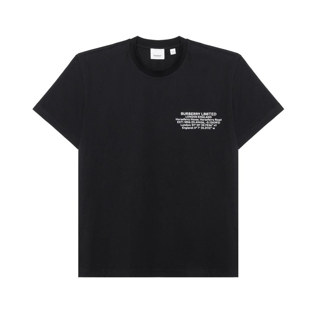 Burberry SS21 T Shirt Men's Black 80427481