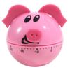 Reminder Mechanical Timer Manual Timer Countdown Timer Cooking Timer Pig Shaped Timer  Kids