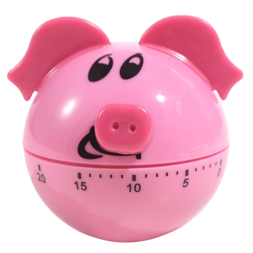 Reminder Mechanical Timer Manual Timer Countdown Timer Cooking Timer Pig Shaped Timer  Kids