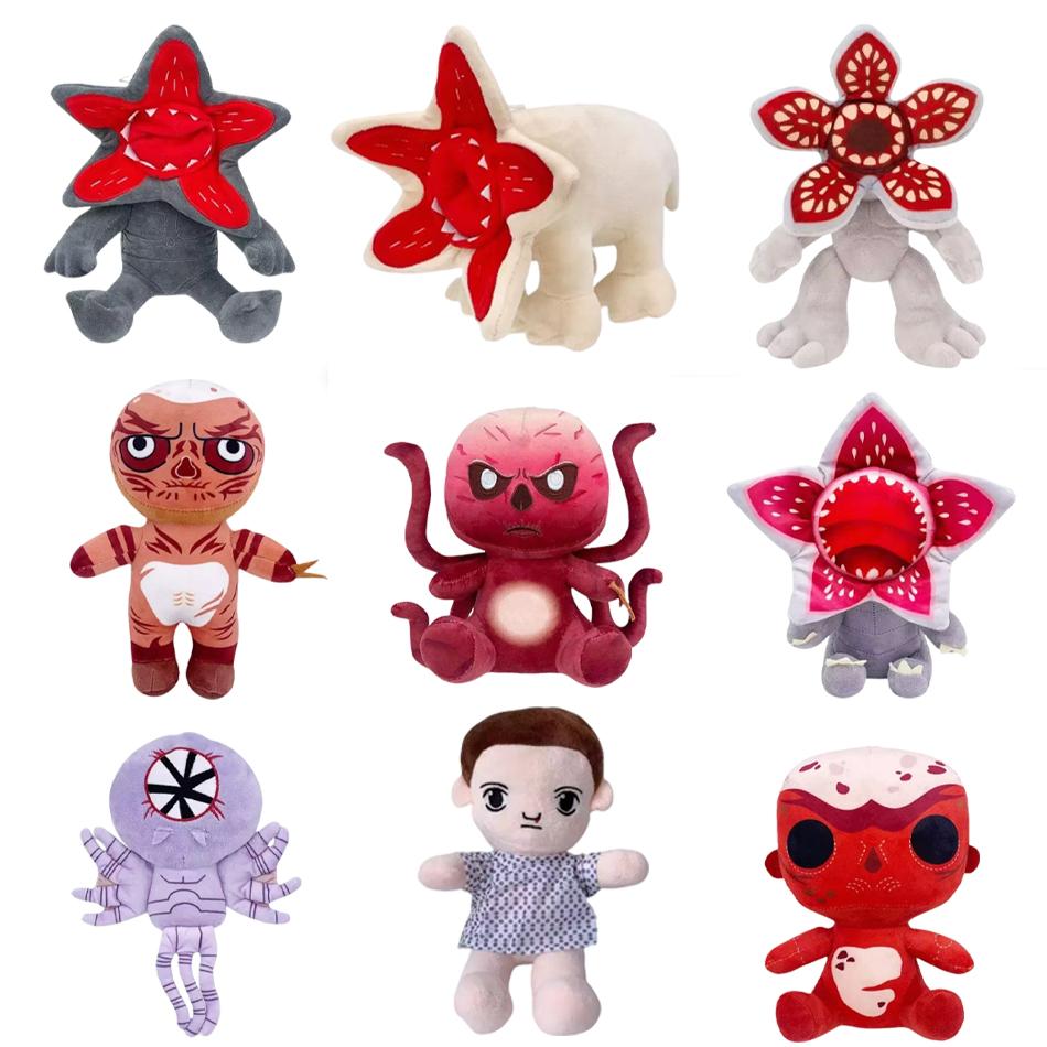 New  Cute Man-Eating Flower Demogorgon Plush Toy Doll Cartoon Movie Peripheral Plushie Game Enthusiast Children'S Gift