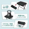 ALONJOY [Large Size, Enlarged Seat] Compact, Ultra-lightweight Aluminum Alloy Folding Chair for Cherry Blossom Viewing, Portable Outdoor Chair with In