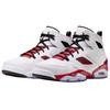 Air Jordan Flight Club 91 White Gym Red Black Men's Shoes 555475-101