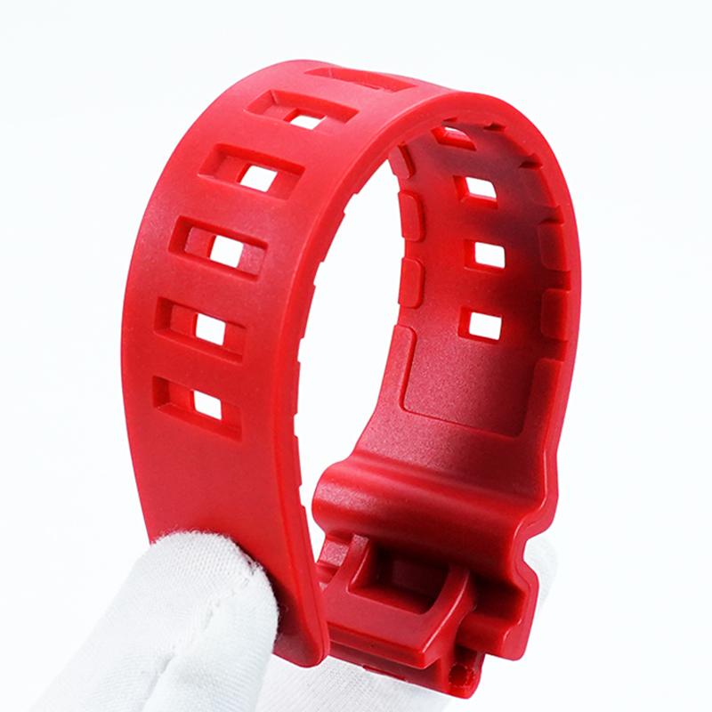 18MM Silicone Watch Strap for Casio WS-1400H/1300/1700H W-737H Sports Resin Silicone Watch Strap Accessories for Men's Bracelets