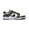 Nike Dunk Immediate Success Leather Abrasion Resistant Low top Skateboard Shoes Unisex Black White HF5441-100(Team610-SBOX)