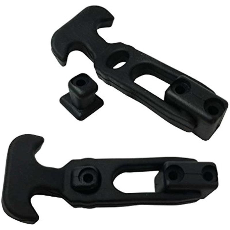 2pz Di Chiusure A T In Gomma, Chiusura A Strappo Flessibile In Gomma Accessori Per Cofano Armadietto Degli Attrezzi Scomparto Per Barche Box Di Carico Porte Della Cabina