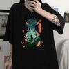 Genshin Impact Tričko Hu Tao Xiao Kaedehara Kazuha Potisk Tričko Unisex Harajuku Vintage Trička Topy Pánské Krátký Rukáv