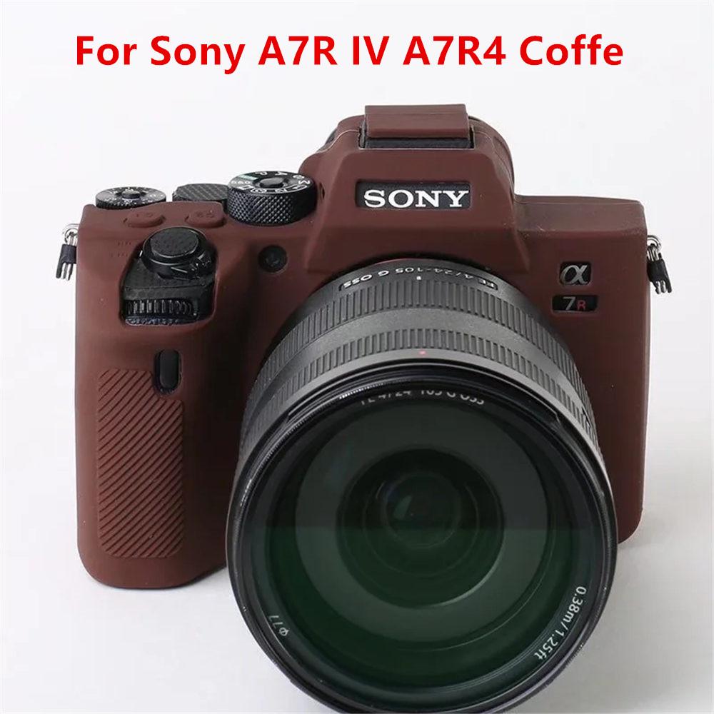 Soft Silicone Armor Camera Body Case For Sony A7R5 A7R4 A7M4 A7R3 A7R2 A7S2 A72 ZVE10 ZV1F ZV1F M2 Protective Rubber Cover