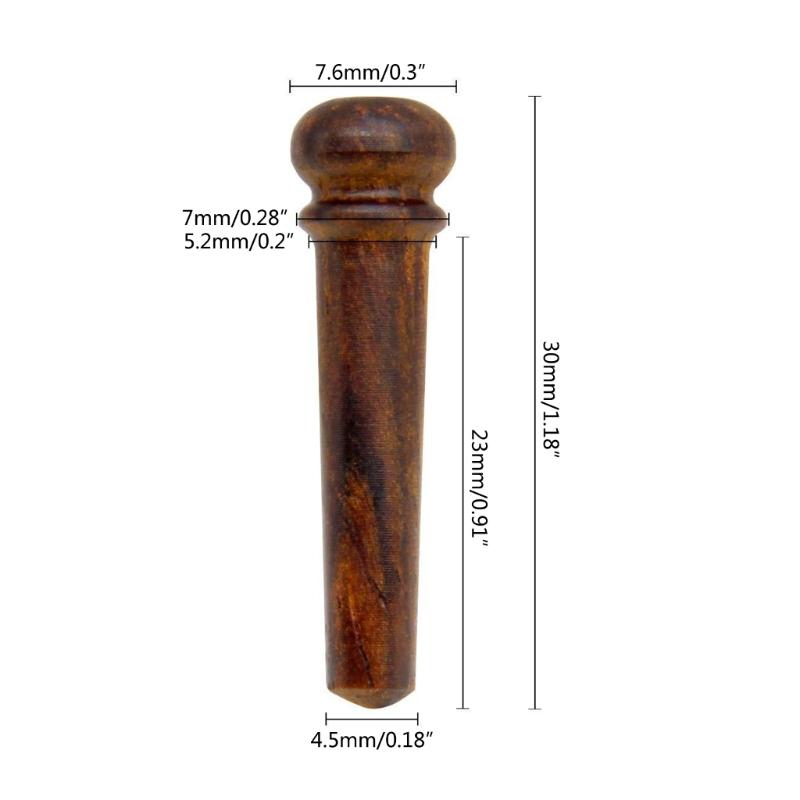 Guitar String Pins Guitar Replacement Bridge Pins with Bridge Pin Puller Remover