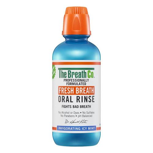 

[Official Japanese Product] The Breath Co. Icy Mint Mouthwash Oral Rinse 500ml, Anti-Bad Breath, Mild, Alcohol-Free, Dentist-Developed, TheraBreath, A