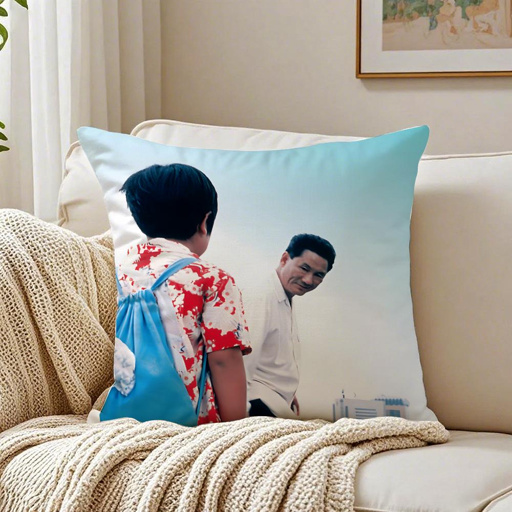 

KKikujiro MOVIE FILM Cushion Cover Pillowcase Antidustmite living Room Sofa Decor Cushion Room 30X30cm