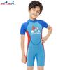 Kinder 2,5mm Neopren Neoprenanzug Kurzarm Ganzkörper Tauchanzug Schnorcheln Surfen Schwimmen