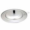 Maekawa Metal Industries JC Frying Pan Cover, Large (for 24-26cm), Aluminum, Japan, AKB1703