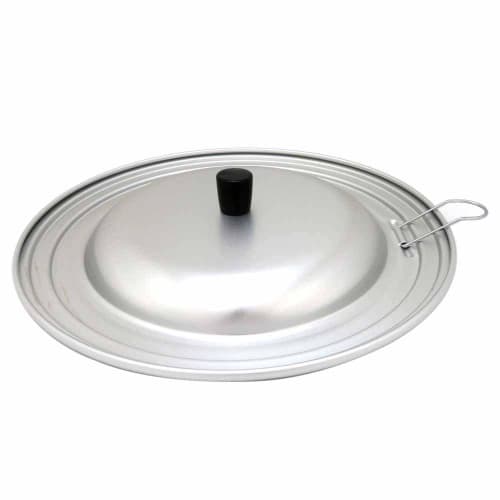 Maekawa Metal Industries JC Frying Pan Cover, Large (for 24-26cm), Aluminum, Japan, AKB1703