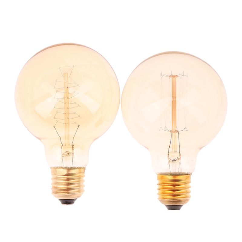 Dimmable Light Bulb E27 40W 220V Retro Warm Yellow Bulb St64 T45 A19 G80 Filament Light Incandescent Ampoule Bulbs