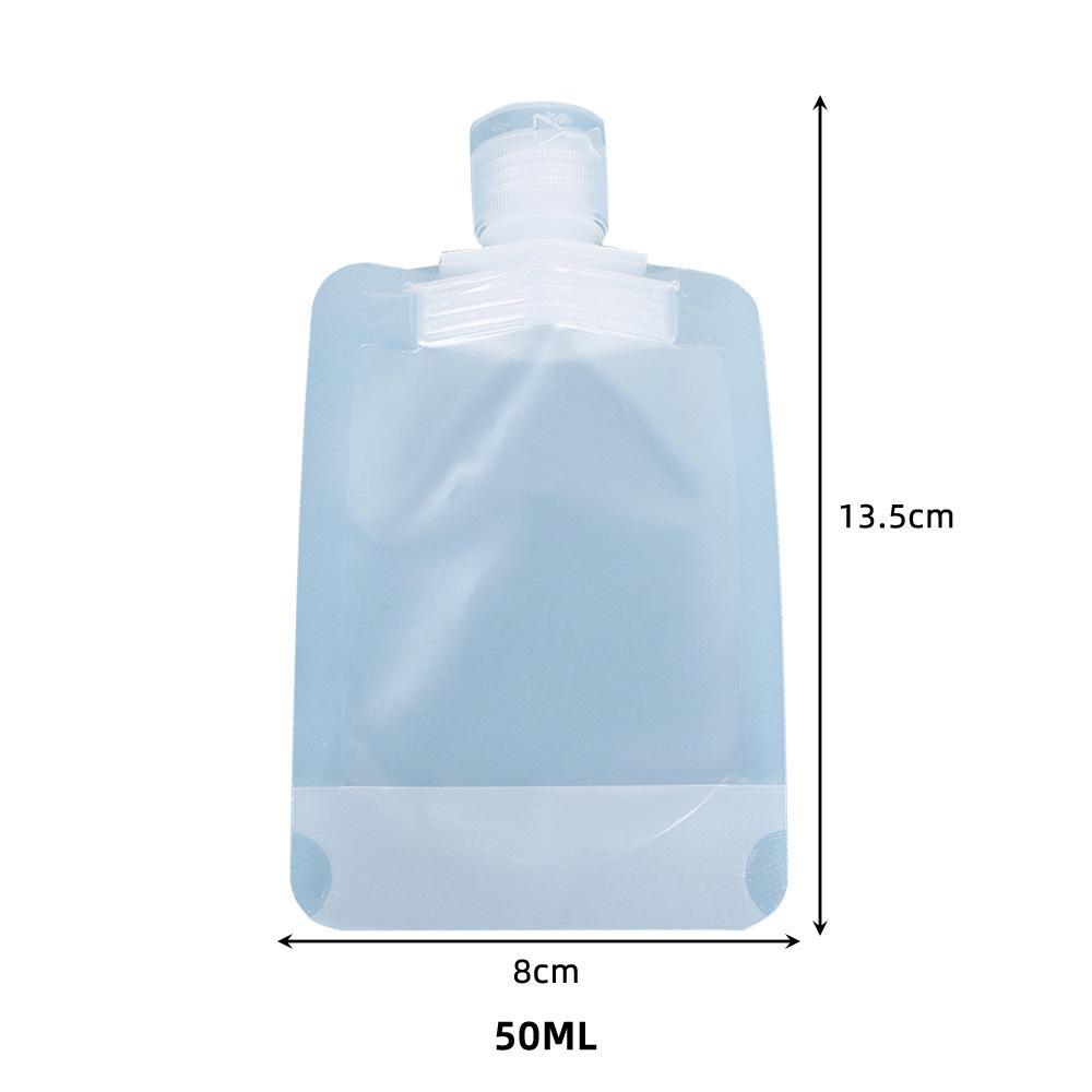 Tragbare Kosmetik-Reisetaschen mit Düsen für Reinigungsmittel, Duschgel und Lotion