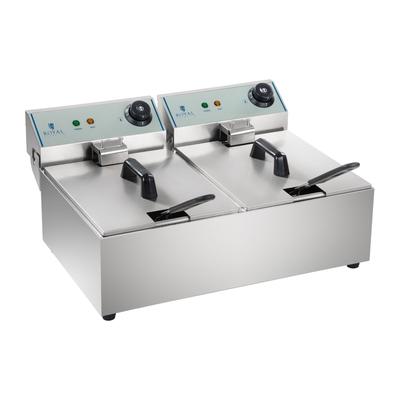 Double Electric Fryer 2x5L