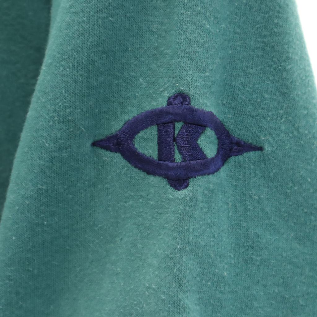 KILLER LOOP 90s 00s Old Long sleeve Half zip sweat M green Men's Used