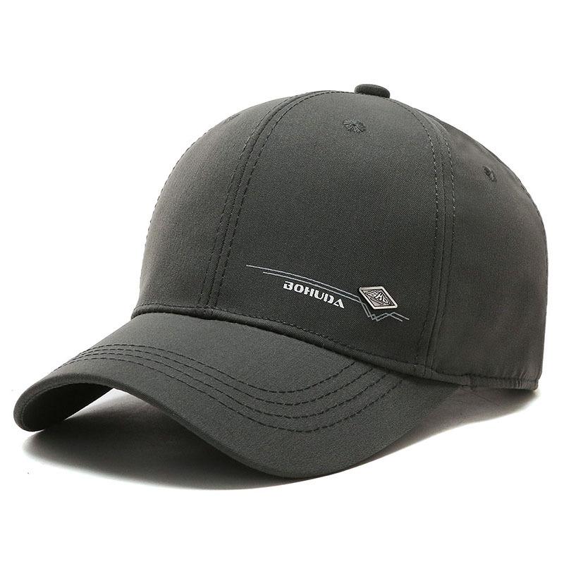 JYL TS DIY Men Spring Cap Middle-aged Outdoor Casual Sunshade Baseball Hat