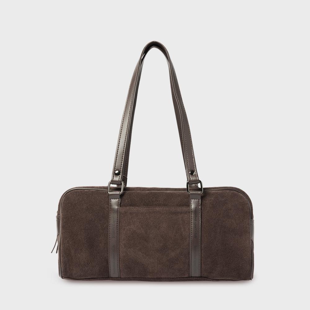 Homeboi Sport Club Bostonbag Suede - Brown