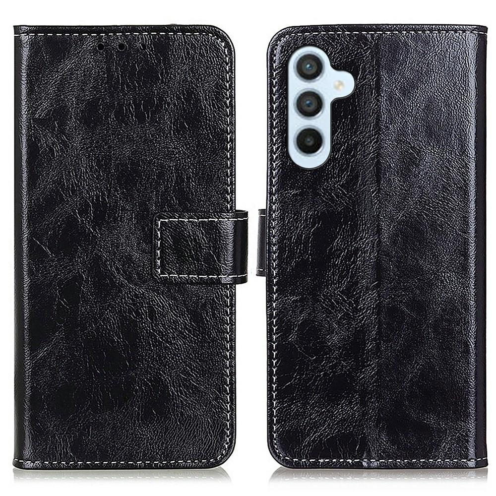 Für Samsung Galaxy A56 5G Lederhülle Brieftasche Handyhülle Crazy Horse Textur