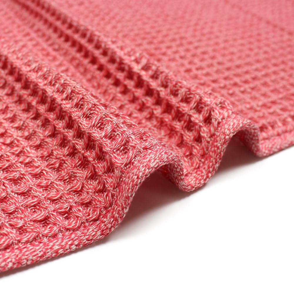 Imabari Towel Bath Towel 68x130cm Iori Waffle (Red)