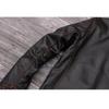 Chinese Size Genuine Cowhide Leather Men Leather Jacket  Jackets Hand Edged Coat Men Leather Jacket Autumn
