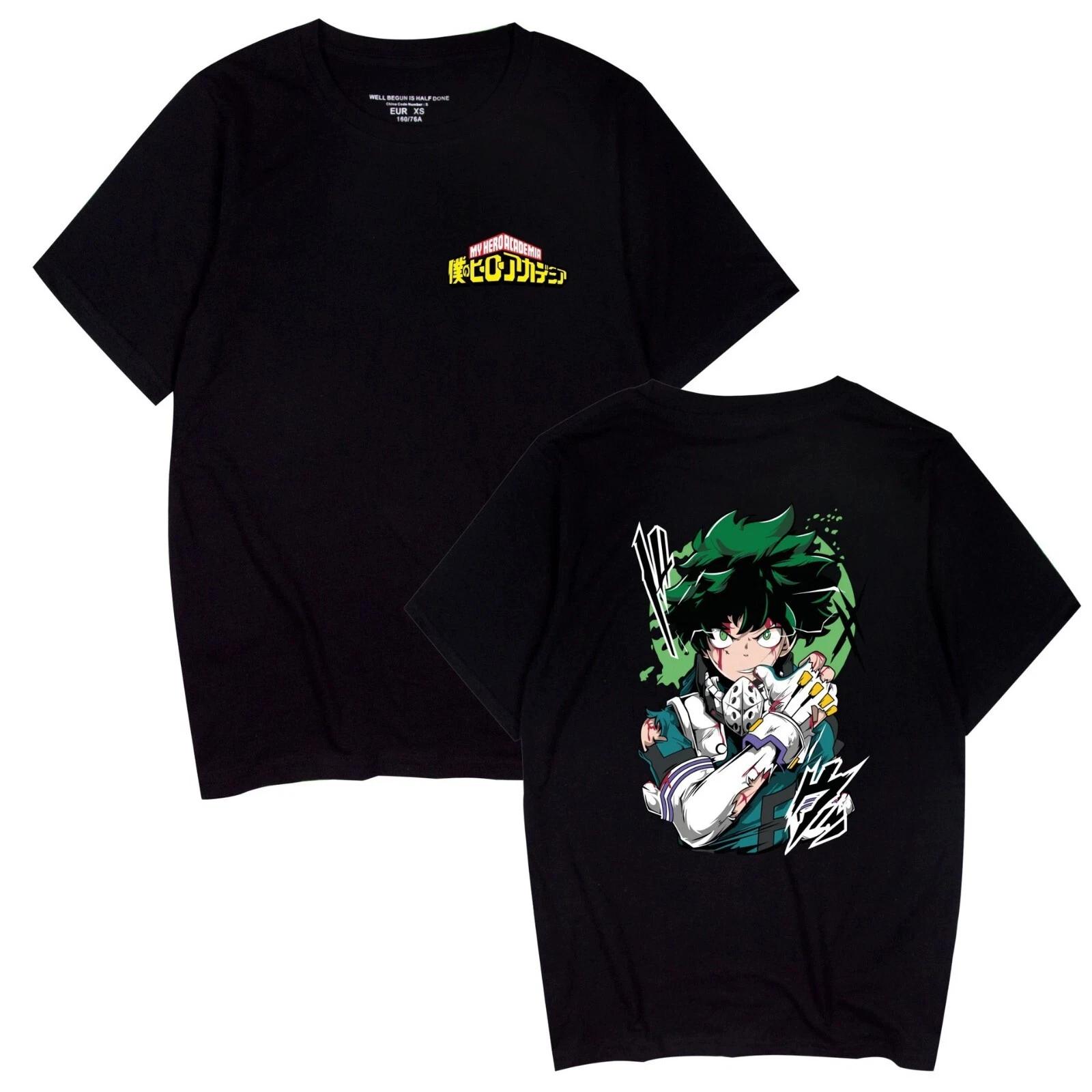 

My Hero Academia anime manga T-shirt shirt undershirt undershirt cotton cotton 2XL