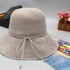 Recommended Handmade Filament Crochet Hat, High-End Monofilament Hat, Women'S Summer Seaside Beach Foldable Straw Hat