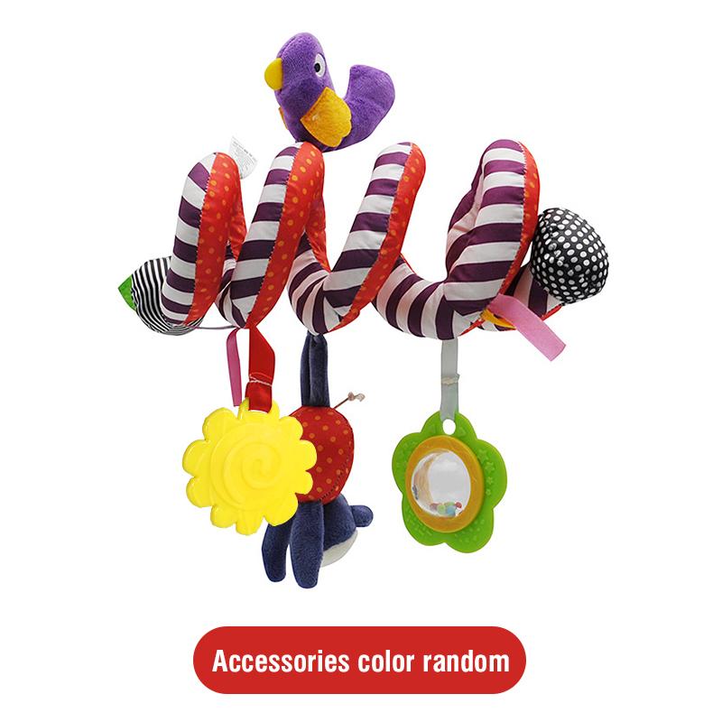 Baby Stroller Hanging Doll Toy Kiids Rattles Educational Toys For Newborn  Activity Animal Crib Toddler Bed Bell Baby Playing