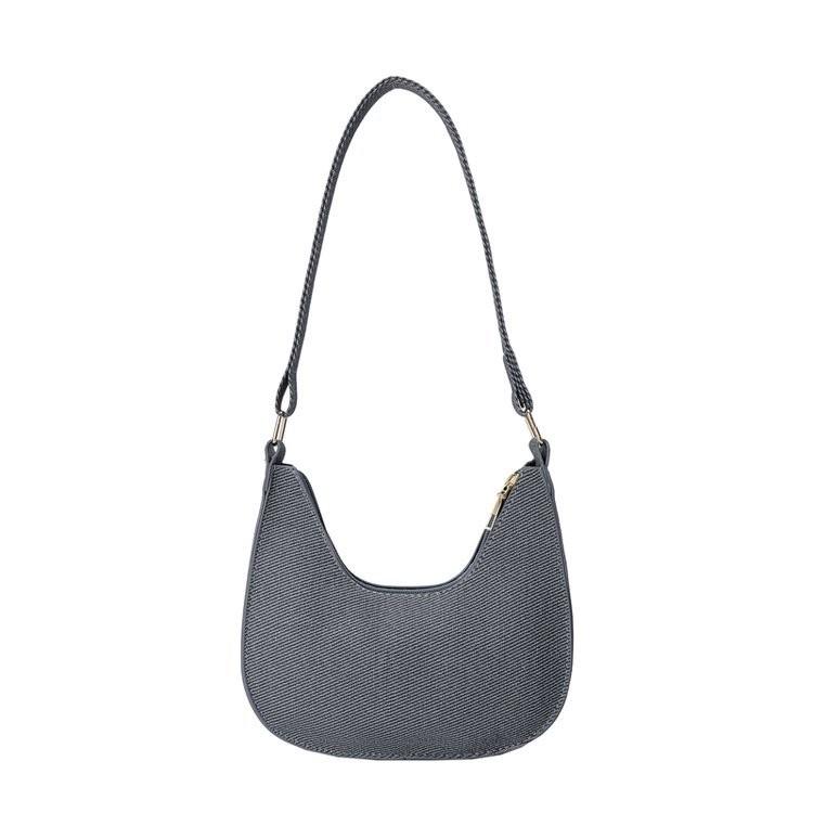 Chic Vintage Blue Small Handbag For Girls Unique Design Soft And Elegant