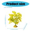 Plant Realistic Leaves Terrariums Hanging Plant Decorations Flexible Reptiles for Reptiles and Amphibians
