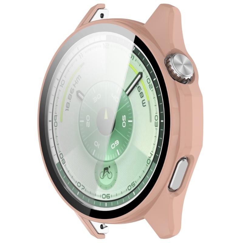 Smartwatch Cover Shell Case with Tempered Glass Film Screen Protector Cover for GT6 46MM Scratchproof Watch Case