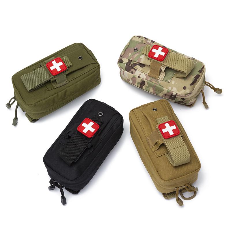 Tactical MOLLE Nylon First Aid Waist Pack