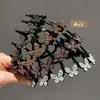 4pcs Elegant and Sweet Dress Up Headbands with Butterfly Decorations for Women