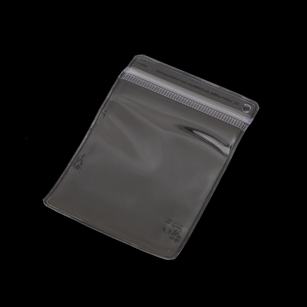 PVC Self-Sealing Jewelry Bag with Zipper & Hanging Hole