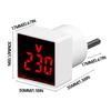 Digital AC Voltmeter Indicator, Digital Voltmeter, No Wiring Required, Euro Plug, Voltage Measurement Range 50 ~ 500V
