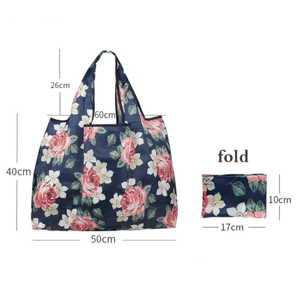 Wiederverwendbare Einkaufstasche Wasserdicht Umweltfreundliche Tragetasche Mode Reise Aufbewahrungstasche