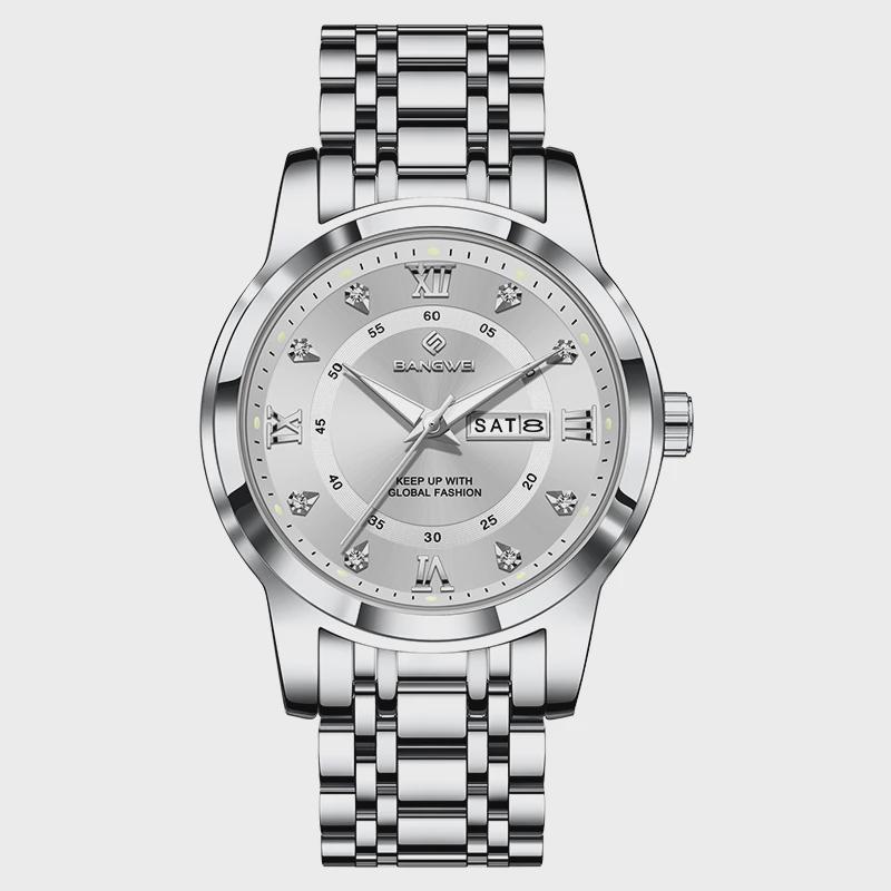 Simple Elegant Design Quartz Watch Diamond Watch For Women Creative Steel Waterproof Wristwatch