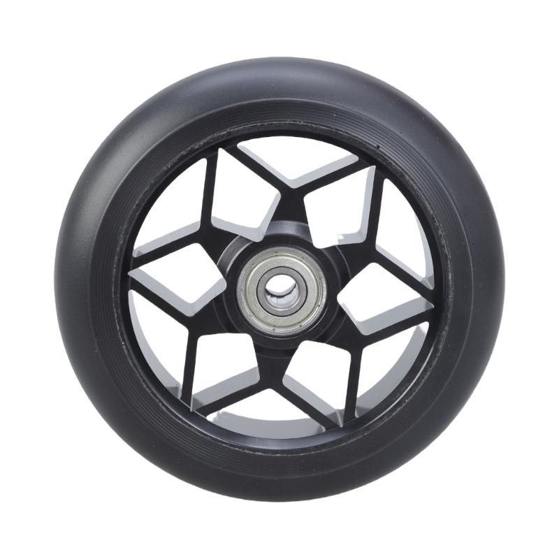 110mm Stunt Scooter Replacement Wheel with Bearings Aluminum Alloys Scooter Wheel Kick Scooter Accessories