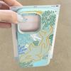 Trendy Ocean Style Whale Pattern Case For iPhone 17 16 Pro Max Luxury Leather Texture Matte Silicone Cover For iPhone 15 14 13 Pro Max 11 16e 17e