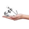 AEE4-Crystal Towel Hook, Robe Hooks, Bathroom Hand Towel Wall Hanger For Clothes Closet Wall Mounted Kitchen
