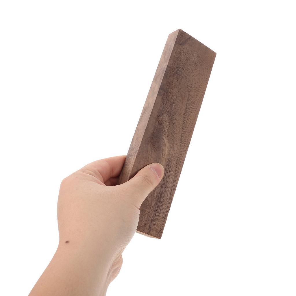 2pcs Walnut Wood Blanks For Carving 20x5cm Solid Walnut Hardwood Planks DIY Carving Wood Brown Craft Making Materials